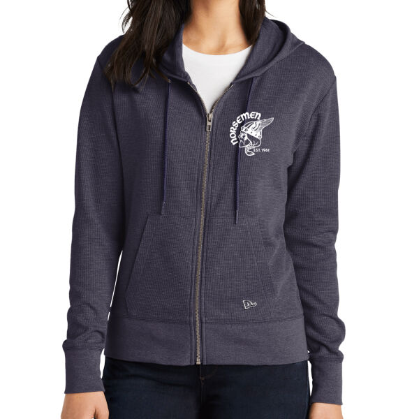 New Era® Ladies Thermal Full-Zip Hoodie - Embroidered Logo ** Add Name for $5! ** Thumbnail