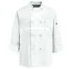 Eight Knot Button Chef Coat with Thermometer Pocket Thumbnail
