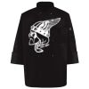 Ten Pearl Button Black Chef Coat Thumbnail